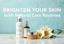 Doğal Bakım Routineleri ile Ciltinizi Parlatın Brighten Your Skin with Natural Care Routines
