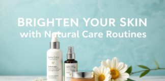 Doğal Bakım Routineleri ile Ciltinizi Parlatın Brighten Your Skin with Natural Care Routines