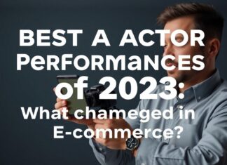 2023’teki En İyi Oyuncu Performansları: E-ticarette Ne Değişti? Best Actor Performances of 2023: What Changed in E-commerce?
