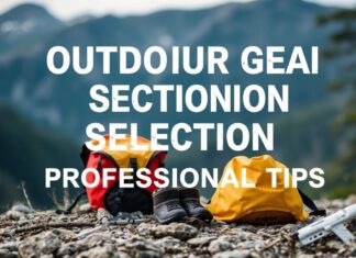 Dışarı Çıkışta Eşya Seçimi: Profesyonelip Ipuçları Outdoor Gear Selection: Professional Tips