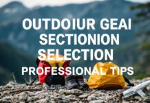 Dışarı Çıkışta Eşya Seçimi: Profesyonelip Ipuçları Outdoor Gear Selection: Professional Tips