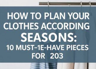 Mevsimlere Göre Giysinizi Nasıl Planlayın: 2023 İçin Mutlaka Sahip Olmanız Gereken 10 Parça How to Plan Your Clothes According to Seasons: 10 Must-Have Pieces for 2023