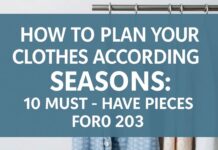 Mevsimlere Göre Giysinizi Nasıl Planlayın: 2023 İçin Mutlaka Sahip Olmanız Gereken 10 Parça How to Plan Your Clothes According to Seasons: 10 Must-Have Pieces for 2023