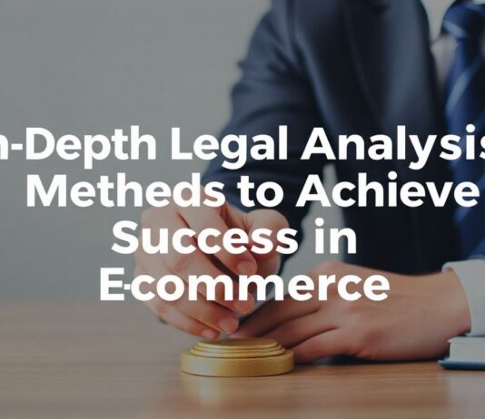 E-Ticarette Başarıyı Yakalamak İçin Derinlemesine Hukuki Analiz Yöntemleri In-Depth Legal Analysis Methods to Achieve Success in E-Commerce
